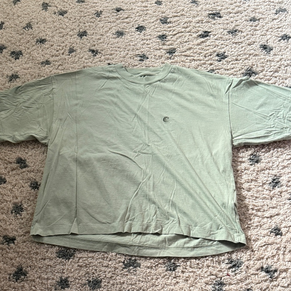 Carhartt WIP Sage Green Chester Short Sleeve Tee - Boxy